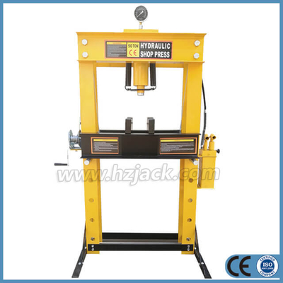 50 Ton Hydraulic Shop Press With Gauge
