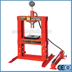 10 Ton Benchtop Hydraulic Shop Press with Gauge