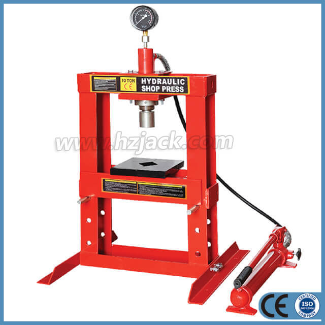 10 Ton Benchtop Hydraulic Shop Press With Gauge From China Manufacturer China Omega Machinery 8971