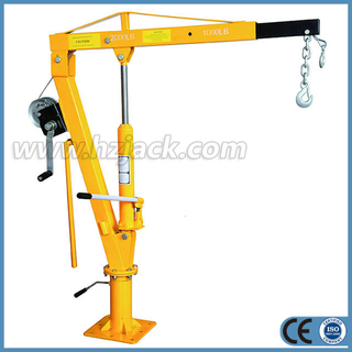 Hydraulic 2000 Lb Pickup Truck Crane with Winch