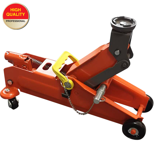 hydraulic floor jack with safety pin